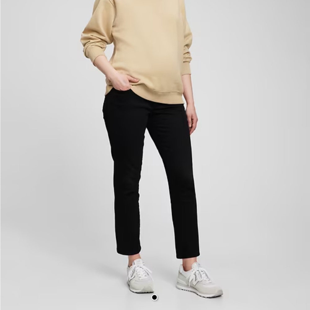 Maternity True Waistband Full Panel Vintage Slim Jeans